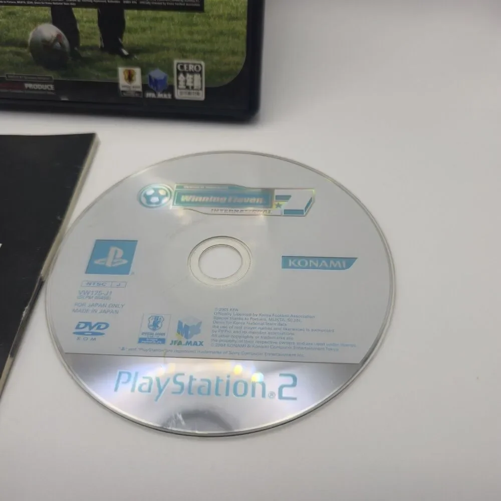 World Soccer Winning Eleven 7 International Japanese PS2 Japan import US Seller